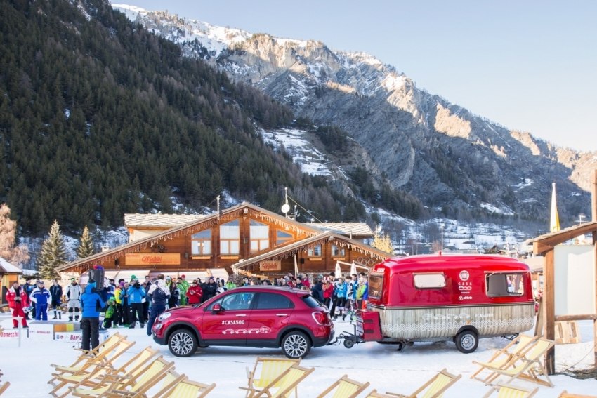 CASA500 nos Alpes: O amor e uma caravana