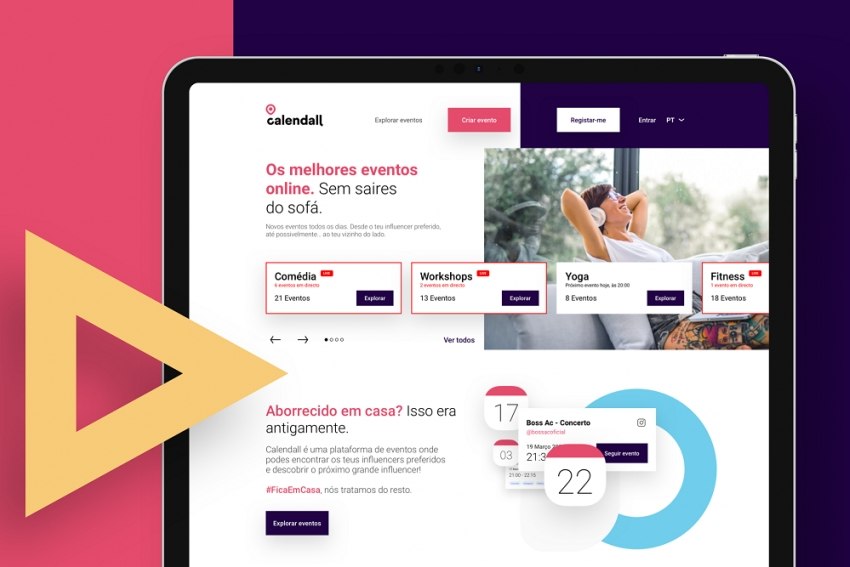 Calendall, um calendário de eventos online
