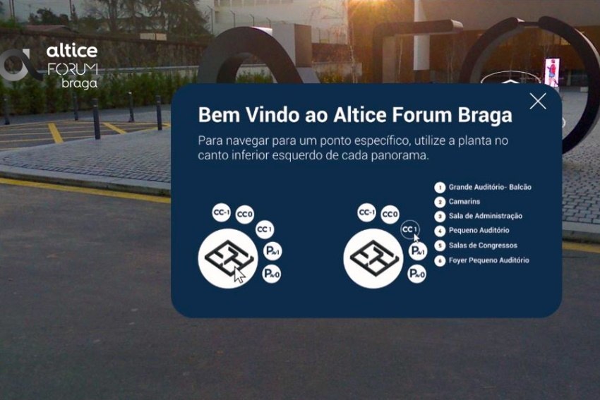 Altice Forum Braga lança Visita Virtual