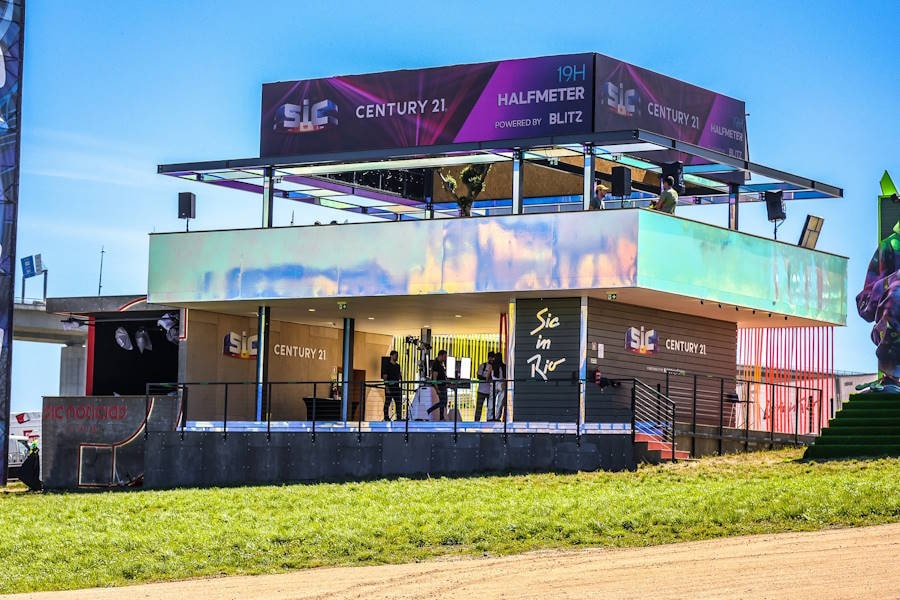 O novo espaço SIC – Century 21 Portugal no Rock in Rio é totalmente sustentável